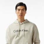 Calvin Klein Hero Logo Comfort Erkek Gri Sweatshirt