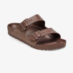 Birkenstock Arizona Çift Bantlı Erkek Kahverengi Terlik