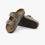Birkenstock Arizona Bf Kayışlı Unisex Gri Terlik
