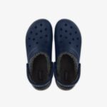 Crocs Classic Lined Clog Unisex Lacivert Terlik