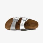 Birkenstock Arizona BF Kadın Gümüş Rengi Terlik