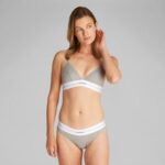 Calvin Klein Unlined Üçgen Kadın Gri Sütyen