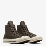 Converse Chuck 70 Unisex Kahverengi Deri Sneaker