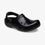 Crocs Classic High Shine Kadın Siyah Terlik