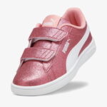 Puma Smash 3.0 Gliz Glam V PS Çocuk Pembe Spor Ayakkabı
