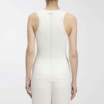 Calvin Klein Kadın Beyaz Triko