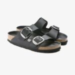 Birkenstock Arizona Big Buckle Leoi Kadın Siyah Terlik