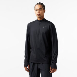 تی شرت آستین بلند مشکی مردانه نایک Dri-Fit Element Hz