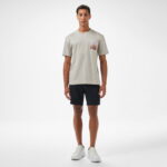 Calvin Klein Ombre Logo Erkek Gri T-Shirt