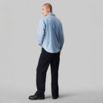 Calvin Klein Easy Chambray Erkek Mavi Gömlek