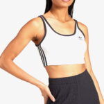adidas Adicolor 3-Stripes Kadın Beyaz Kolsuz T-Shirt