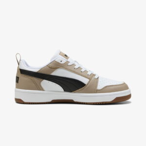 Puma Rebound v6 Low Unisex Bej Spor Ayakkabı