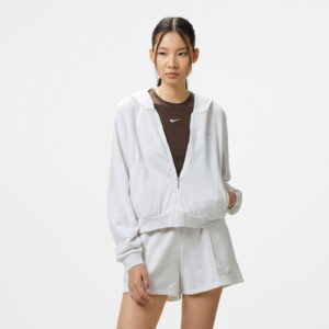 Nike Sportswear Chill Terry Kadın Gri Eşofman Üstü