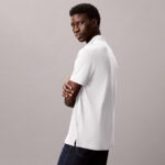 Calvin Klein Supima Erkek Beyaz Polo