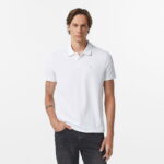 Calvin Klein Refined Pique Tipped Classic Erkek Beyaz Polo