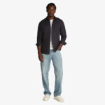 Calvin Klein Cotton Regular Erkek Siyah Gömlek