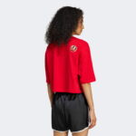 adidas Made By Nelson Graphic Kadın Kırmızı T-Shirt