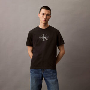 تی شرت مشکی مردانه Calvin Klein Hero Monologo