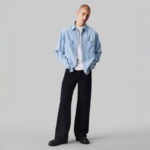 Calvin Klein Easy Chambray Erkek Mavi Gömlek