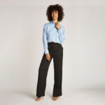 Calvin Klein Kadın Mavi Gömlek