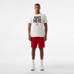 Nıke M Nsw Tee Fran Jdi Verbiage Erkek Beyaz T-Shirt