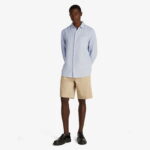 Calvin Klein Cotton Regular Erkek Mavi Gömlek