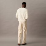 Calvin Klein Erkek Krem Pantolon