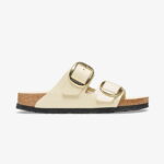Birkenstock Arizona Big Buckle Nl High Shine Kadın Krem Terlik