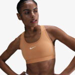 Nike Swoosh Medium Support Kadın Turuncu Bra