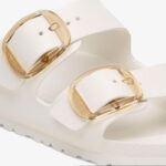 Birkenstock Arizona Eva Big Buckle Kadın Krem Terlik