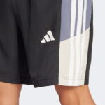 adidas Train Essentials Seasonal Colorblock Erkek Siyah Antrenman Şort