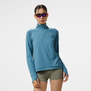 Nike Dri-Fit Pacer Kadın Mavi Sweatshirt