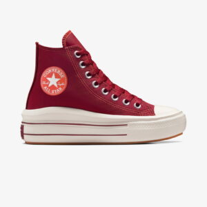 Converse Chuck Taylor All Star Move Platform Kadın Bordo Platform Sneaker