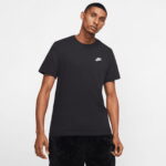 Nike Sportswear Club Erkek Siyah T-Shirt