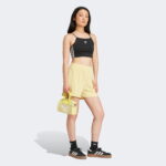 adidas Essentials Wide Rib Kadın Sarı Şort