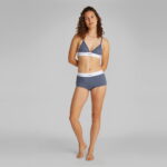 Calvin Klein Unlined Triangle Kadın Mavi Bra