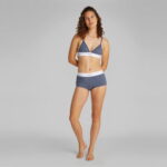 Calvin Klein Unlined Triangle Kadın Mavi Bra