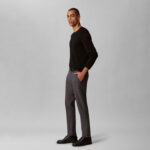 Calvin Klein Slim Tech Stretch Trouser Erkek Gri Pantolon