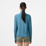 Nike Dri-Fit Pacer Kadın Mavi Sweatshirt