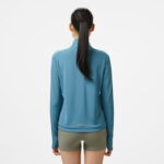 Nike Dri-Fit Pacer Kadın Mavi Sweatshirt