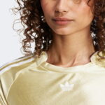 adidas Adicolor Teamgeist Kadın Sarı T-Shirt