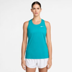 Nike Dri-Fit Racerback Kadın Yeşil Kolsuz T-Shirt