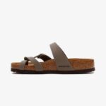 Birkenstock Mayari BF Kadın Taş Nubuk Terlik