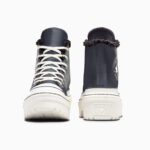 Converse Chuck Taylor All Star Lugged Lift Kadın Lacivert Deri Platform Bot