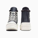 Converse Chuck Taylor All Star Lugged Lift Kadın Lacivert Deri Platform Bot