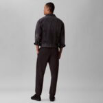 Calvin Klein Terry Graphic Jogger Erkek Siyah Eşofman Altı