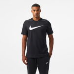 تی شرت سیاه پوشاک ورزشی نایک آیکون Swoosh مردانه - تصویر 24