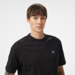 Calvin Klein Relaxed Archive Logo Erkek Siyah T-Shirt