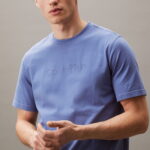 Calvin Klein Graphic Erkek Mavi T-Shirt