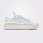 کفش کتانی پلتفرم آبی آبی یونینسکس Converse چاک تیلور All Star Mo